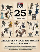 25 character stock art illustrations 1 march 2020