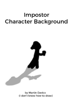 Impostor -  Character background option