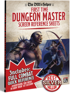 DMs Helper - First Time Dungeon Masters Screen Reference Sheets
