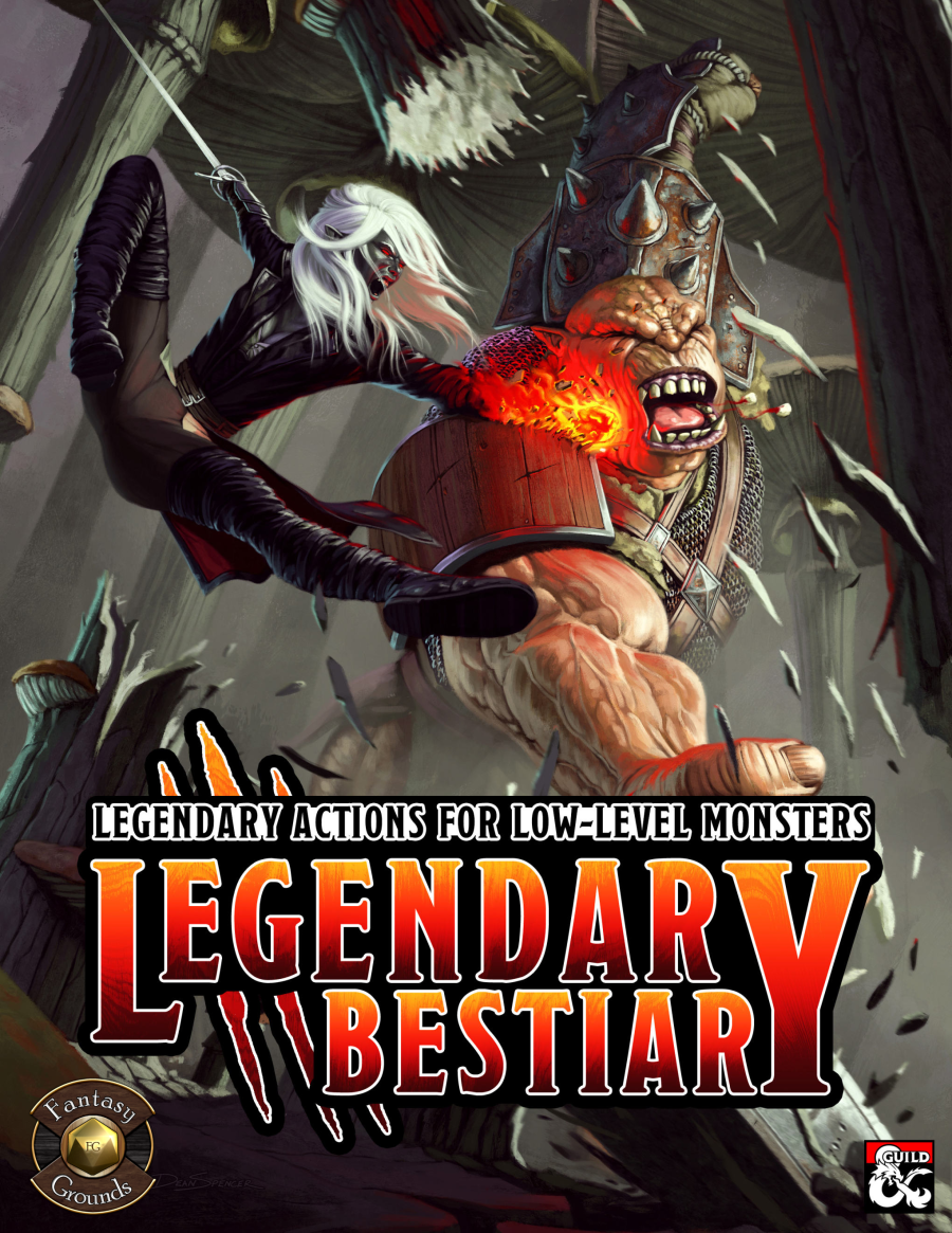 Legendary Bestiary: Legendary Actions for Low-Level Monsters (Fantasy ...