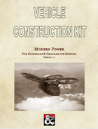 Vehicle Construction Kit: Modern Power