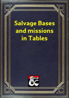 Salvation bases and missions in tables