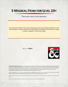 5 Magical Items Level 10+