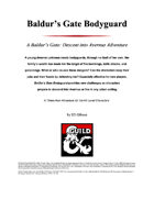 Baldur's Gate Bodyguard