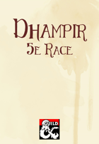 Dhampir (5e Race)