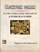 Clockwork Domain Cleric
