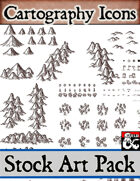 Cartography Icons - Stock Art Pack