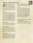 Druid Subclass - Circle of the Protector