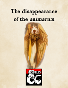 The disappearance of the animarum