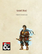 Samurai Class