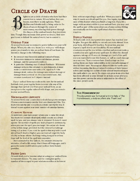 Druid Subclass - Circle of Death