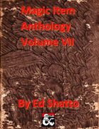 Magic Item Anthology VII