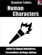 Human Characters - Random Tables
