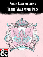 Pride- Trans Coat of arms Wallpaper pack