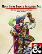 Magic Items from a Forgotten Age