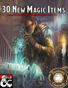 30 New Magical Items (Fantasy Grounds)