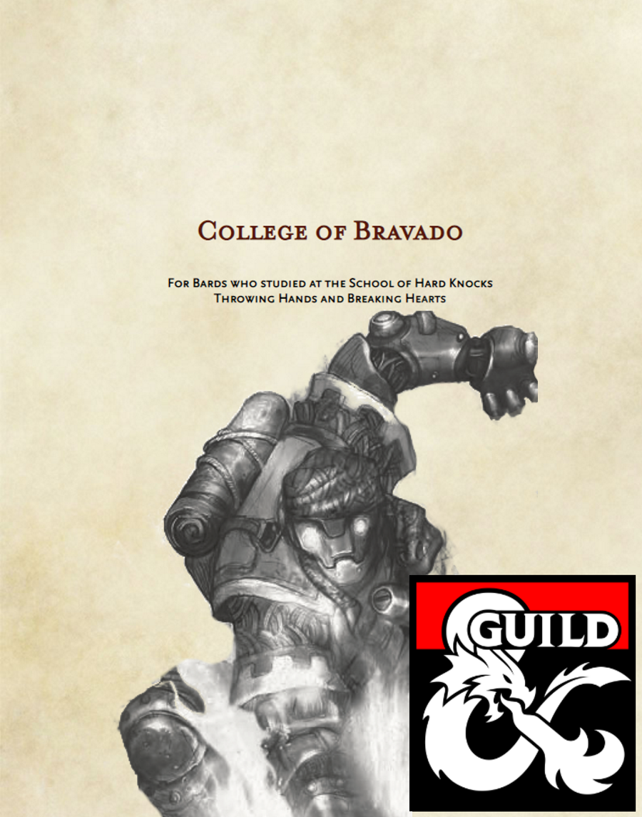 College of Bravado - Bardic College - Dungeon Masters Guild | DriveThruRPG