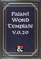 Palant Word Template