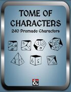 Tome of Characters