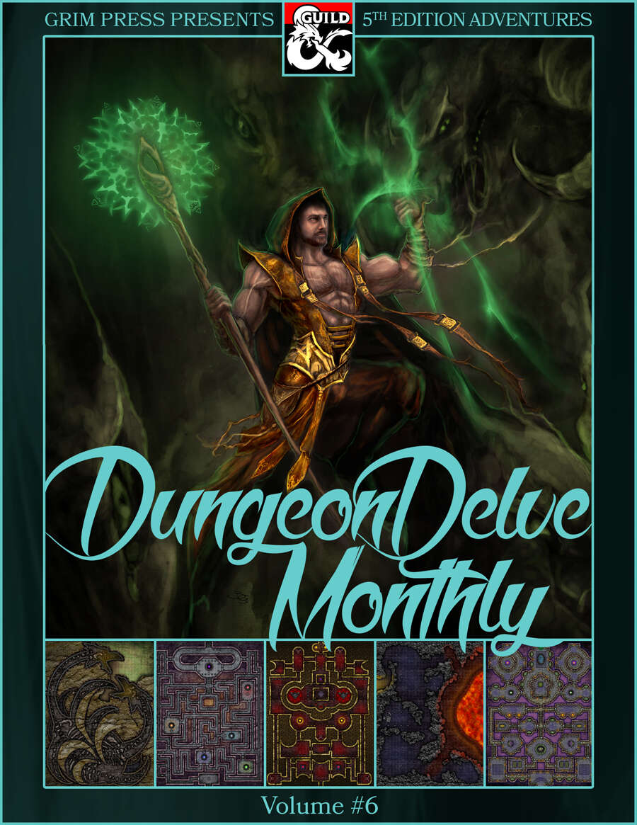 Dungeon Delve Monthly #1.06 - Dungeon Masters Guild | DriveThruRPG