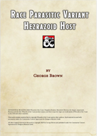 Parasitic Race Variant-Hezrazoid Host