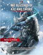 THE BLIZZARD OF AXE AND SWORD: A TIER TWO ADVENTURE