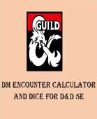 DM Tool Encounter Calculator and Random Dice Generator