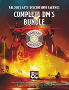 Baldur's Gate: Descent into Avernus Complete DM's Bundle (maps, guides, cheatsheets and more) (Fantasy Grounds)