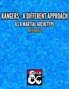 Rangers - A Different Approach