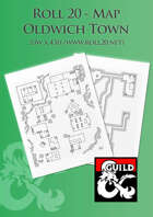Oldwich Town - Roll 20 Map