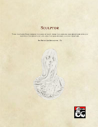 Sculptor - Artificer Specialist - 5e