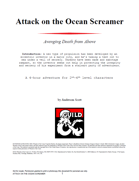 Attack on the Ocean Screamer