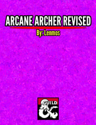 Arcane Archer Revised