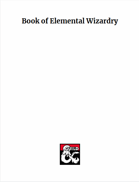 Book of Elemental Wizardry
