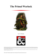 The Primal Warlock