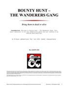 Bounty Hunt - The Wanderers Gang (5E)