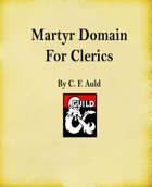 Martyr Domain For Clerics