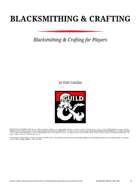 Blacksmithing & Crafting