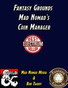 Fantasy Grounds Mad Nomad's Coin Manager