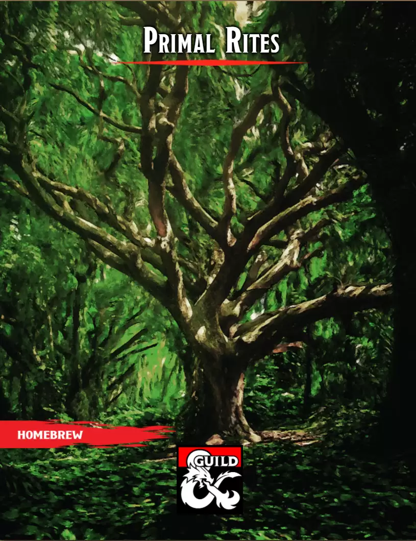 Primal Rites - Dungeon Masters Guild | DriveThruRPG