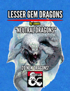 Lesser Gem Dragons