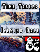 Icewind Dale Time Tables