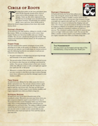 Druid Subclass - Circle of Roots