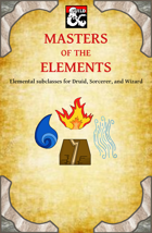 Masters of the Elements
