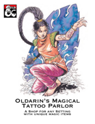 Oldarin's Magical Tattoo Parlor