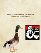 Duck D&D Resources [BUNDLE]
