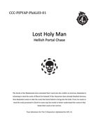 CCC-Pipyap-PhAL03-01 Lost Holy Man: Portal Chase through Maladomini