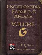 Encyclopaedia Formulae Arcana - G