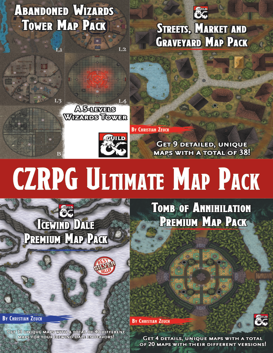 CZRPG Ultimate Map Pack [BUNDLE] - Dungeon Masters Guild | DriveThruRPG