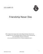CCC-GARY-15: Friendship Never Dies